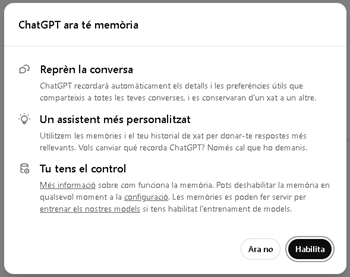 Pantalla de bienvenida de ChatGPT tras completar el registro.