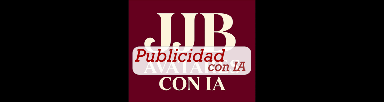 Cabecera JJB Avatares con IA para la sección de publicidad digital con inteligencia artificial y avatares personalizados