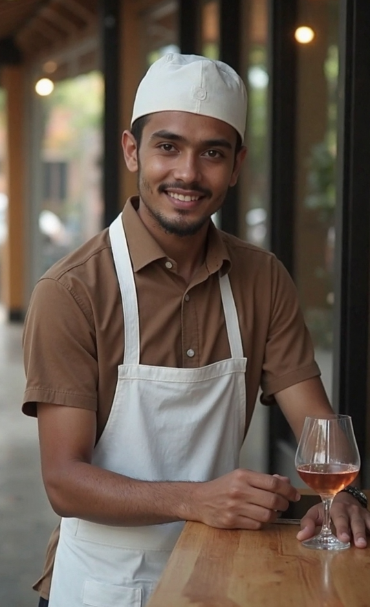 Avatar digital de cocinero creado con inteligencia artificial por JJB Avatares con IA para contenido profesional personalizado